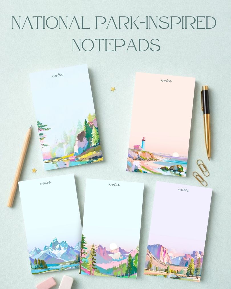 National Park Notepad- Grand Teton