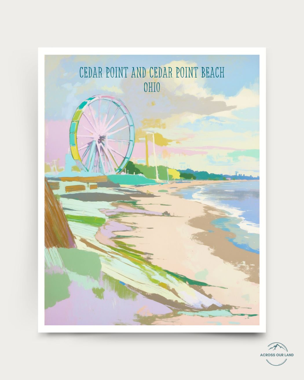 Cedar Point and Cedar Point Beach, Ohio