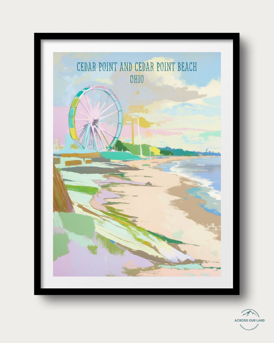 Cedar Point and Cedar Point Beach, Ohio