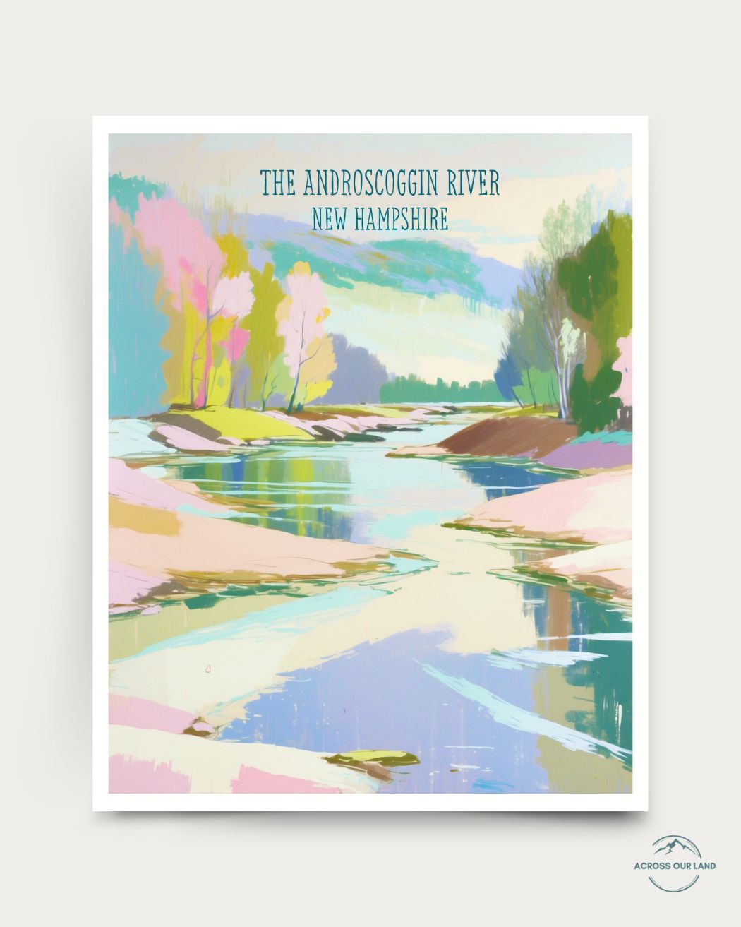 The Androscoggin River, New Hampshire