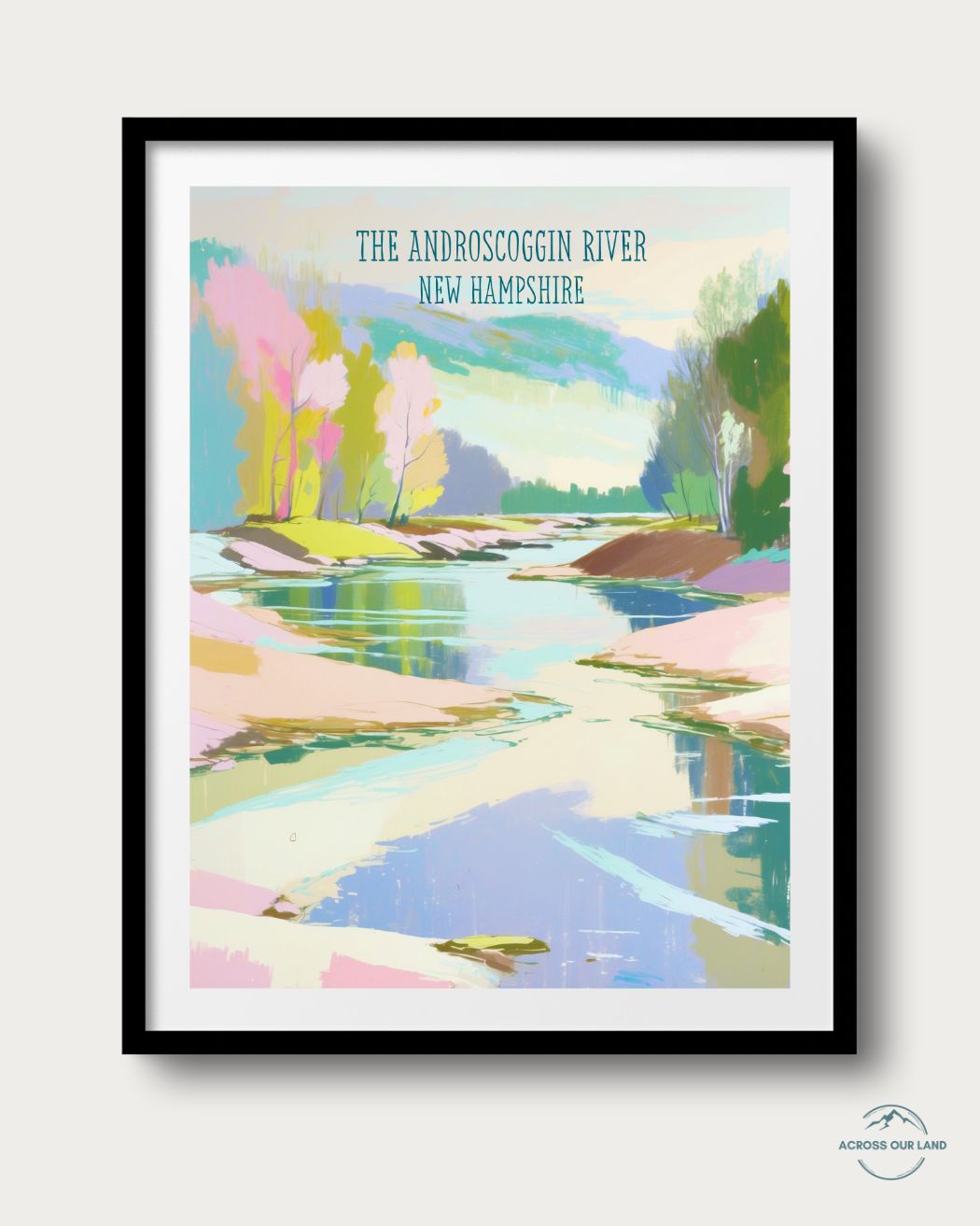 The Androscoggin River, New Hampshire