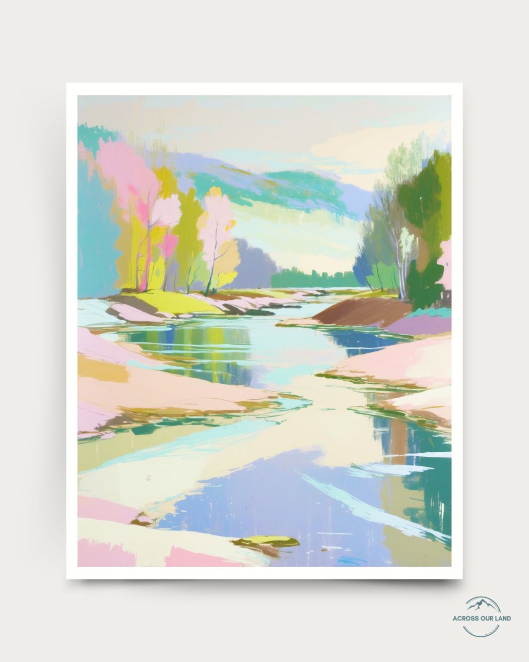 The Androscoggin River, New Hampshire