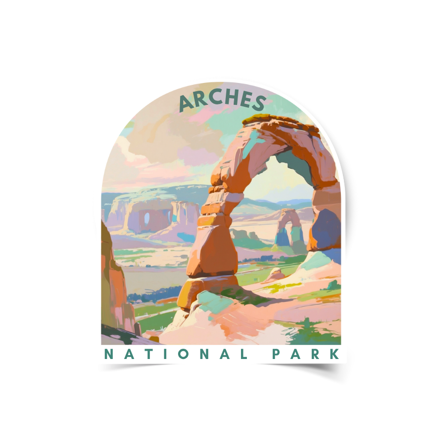 Arches National Park Sticker