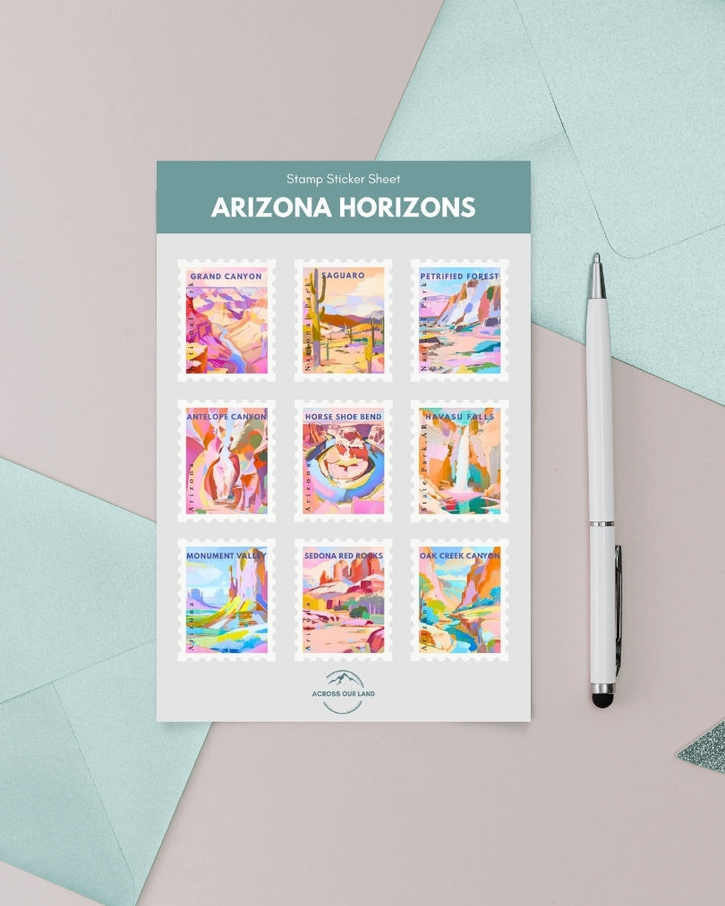 Arizona Nature - Sticker Sheet