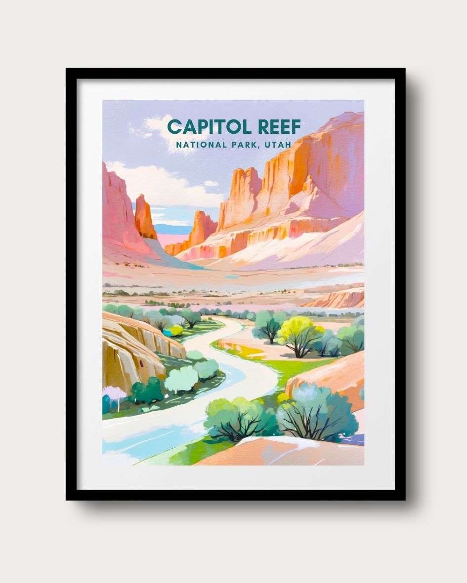 Capitol Reef National Park Print