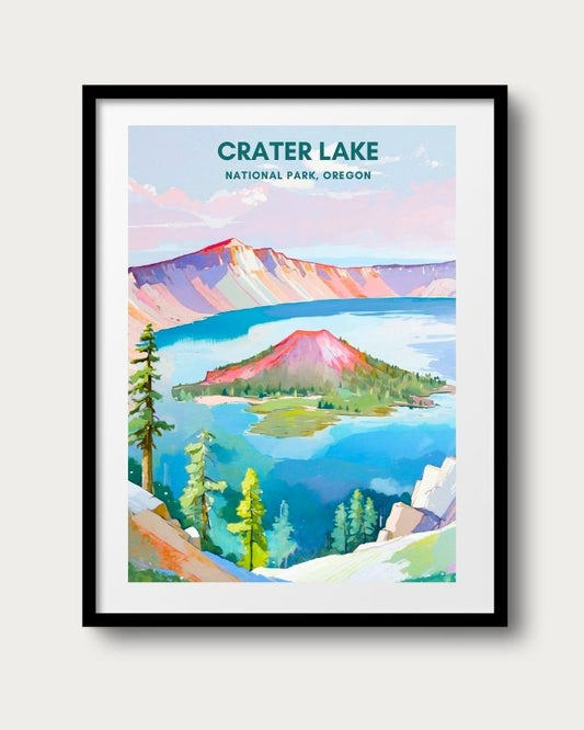 Crater Lake National Park Print