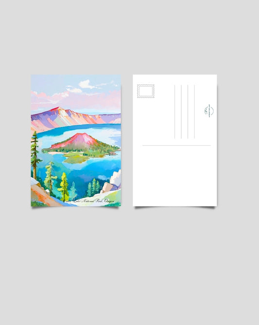 Crater Lake National Park Postcard