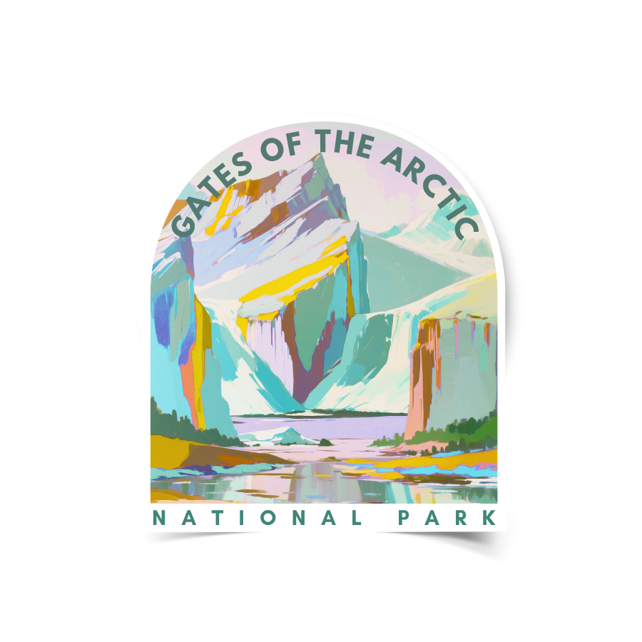 Gates of the Arctic National Park Sticker