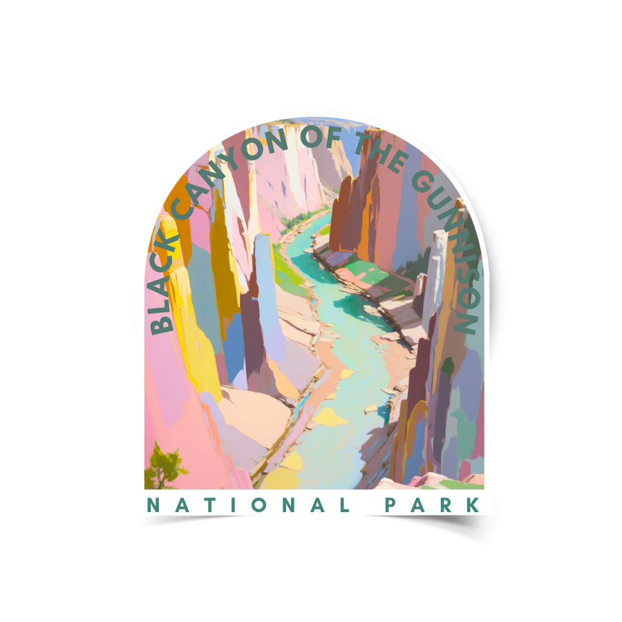 Black Canyon of the Gunnison National Park Sticker