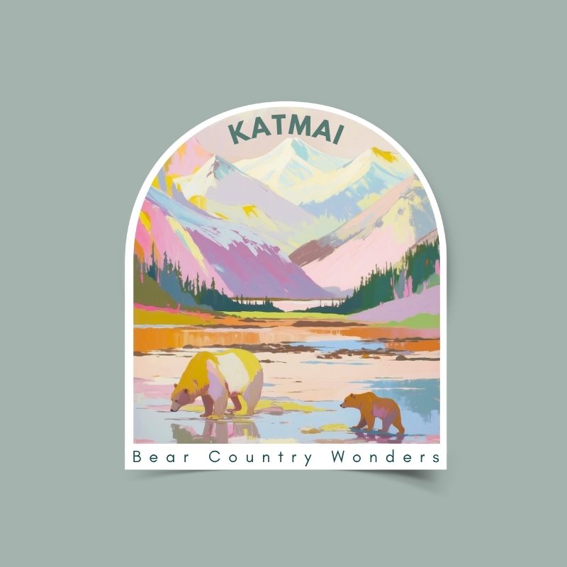 Alaska's National Park Stickers