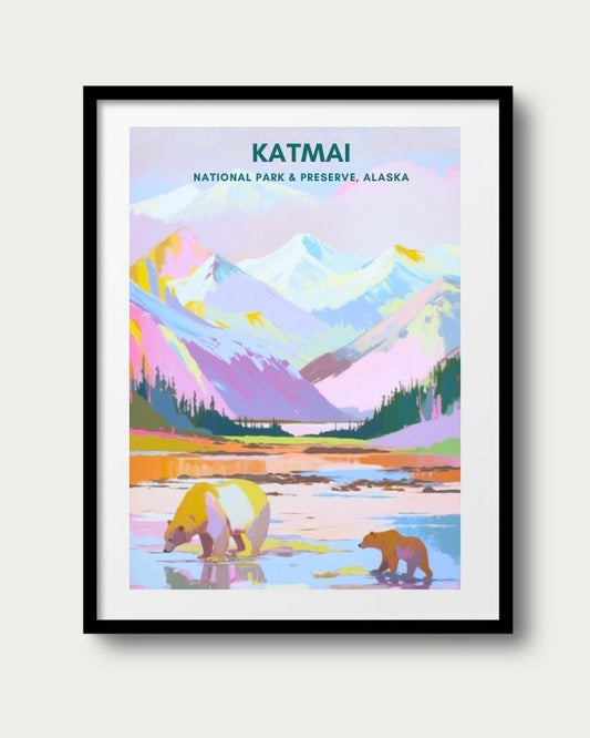 Katmai National Park Print