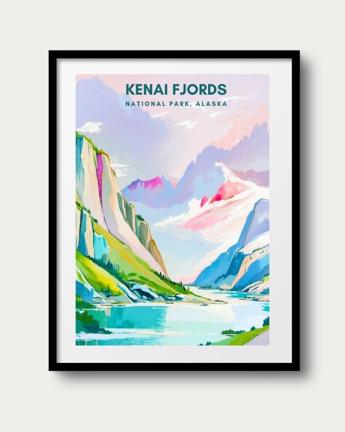 Kenai Fjords National Park Print