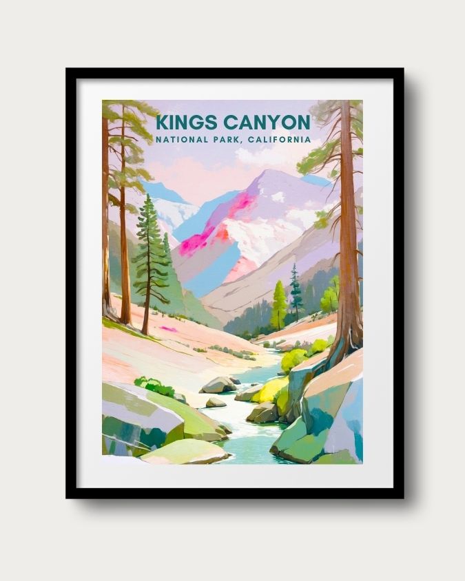 Kings Canyon National Park Print