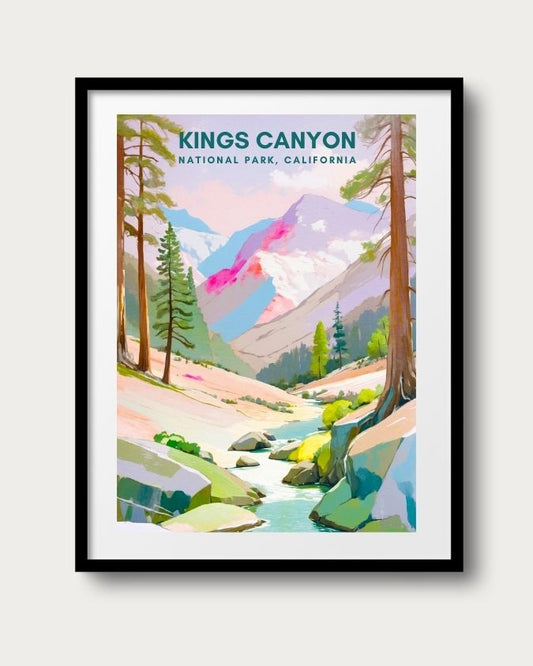 Kings Canyon National Park Print