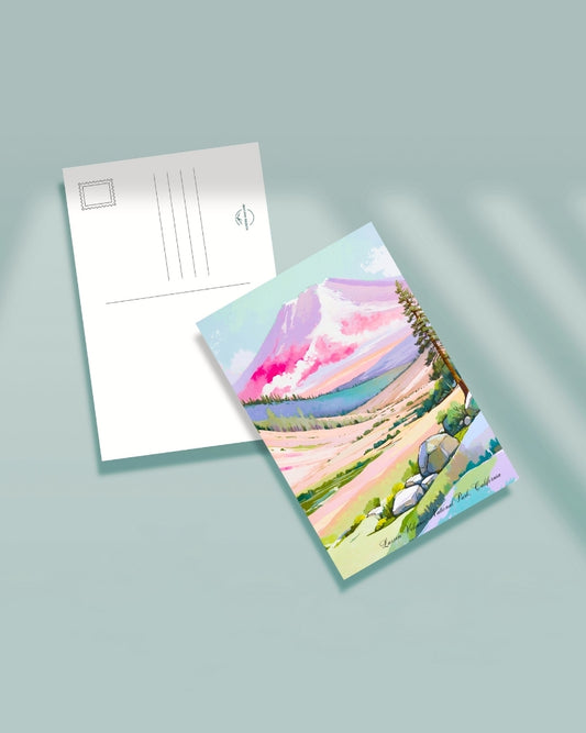 Lassen Volcanic National Park Postcard