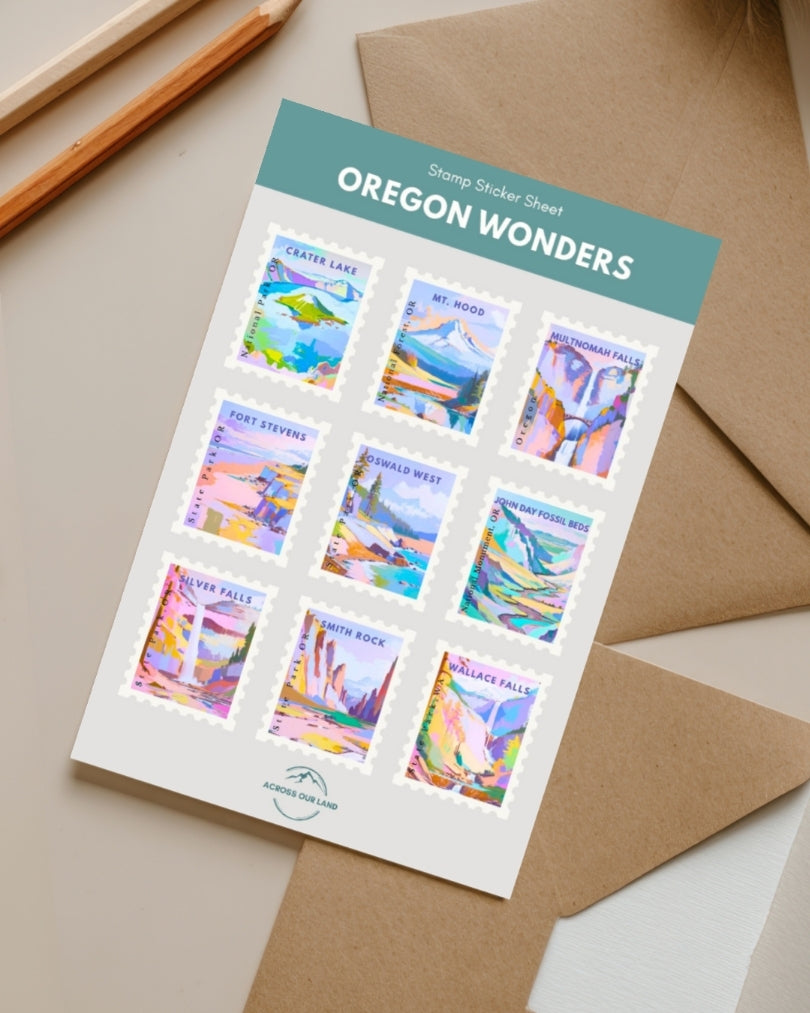 Oregon Nature - Sticker Sheet