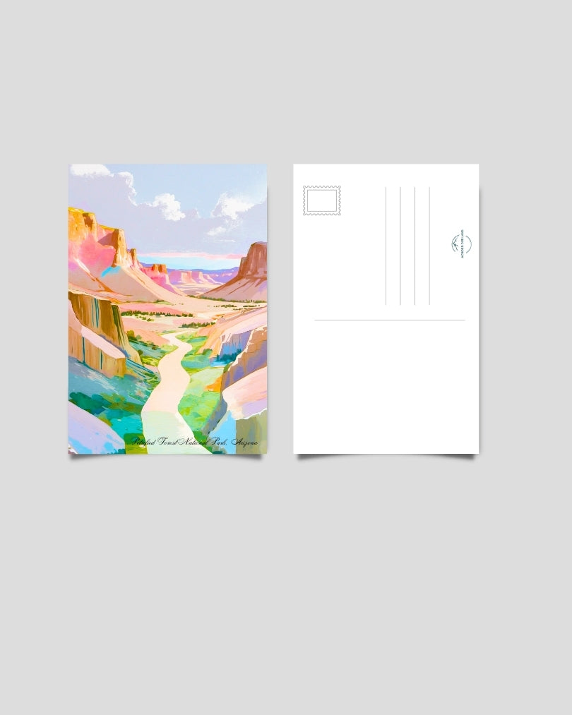 Petrified Forest National Park Postcard