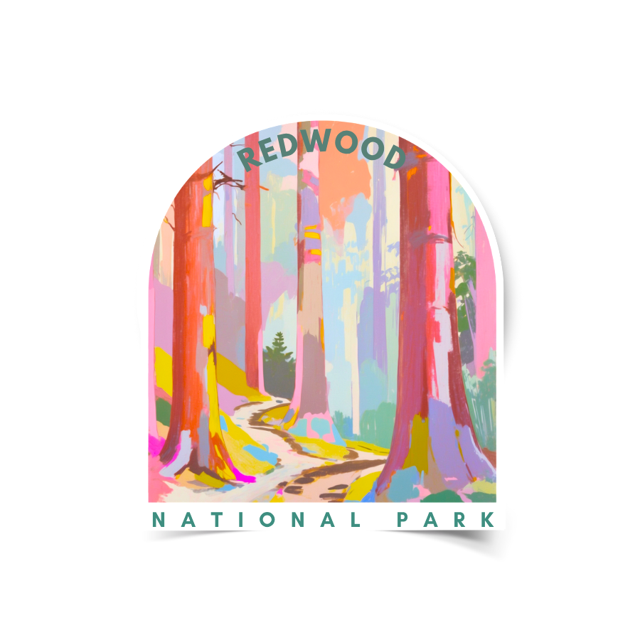Redwood National Park Sticker
