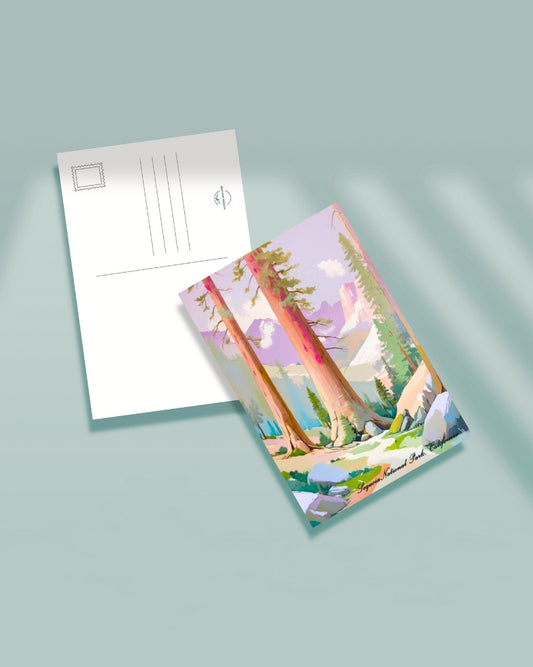 Sequoia National Park Postcard