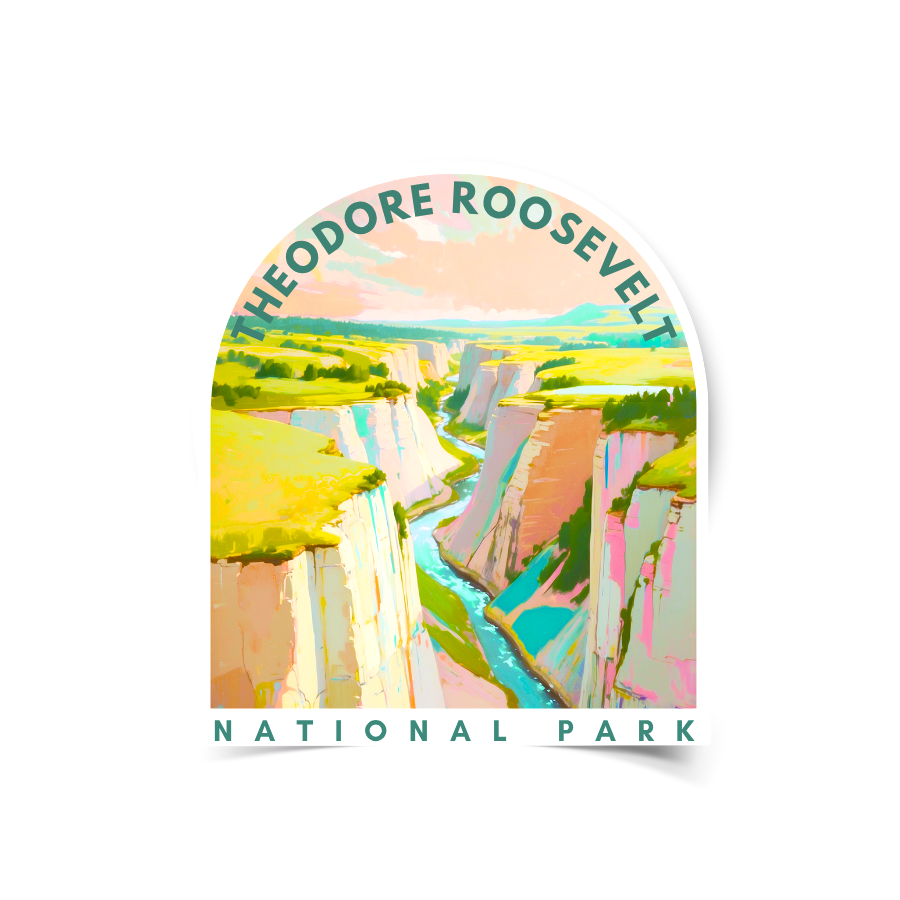 Theodore Roosevelt National Park Sticker