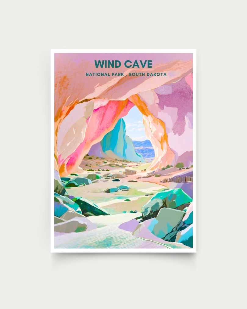 Wind Cave National Park Print