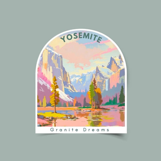 Yosemite National Park Sticker