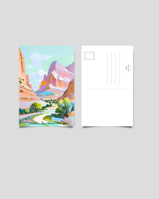 Zion National Park Postcard