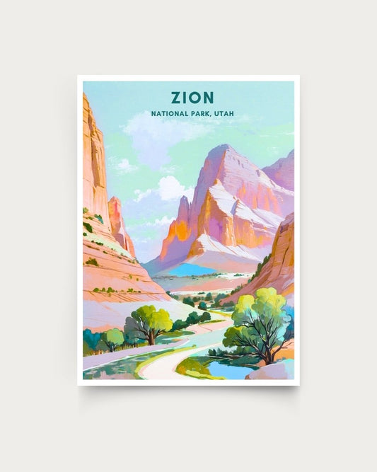 Zion National Park Print