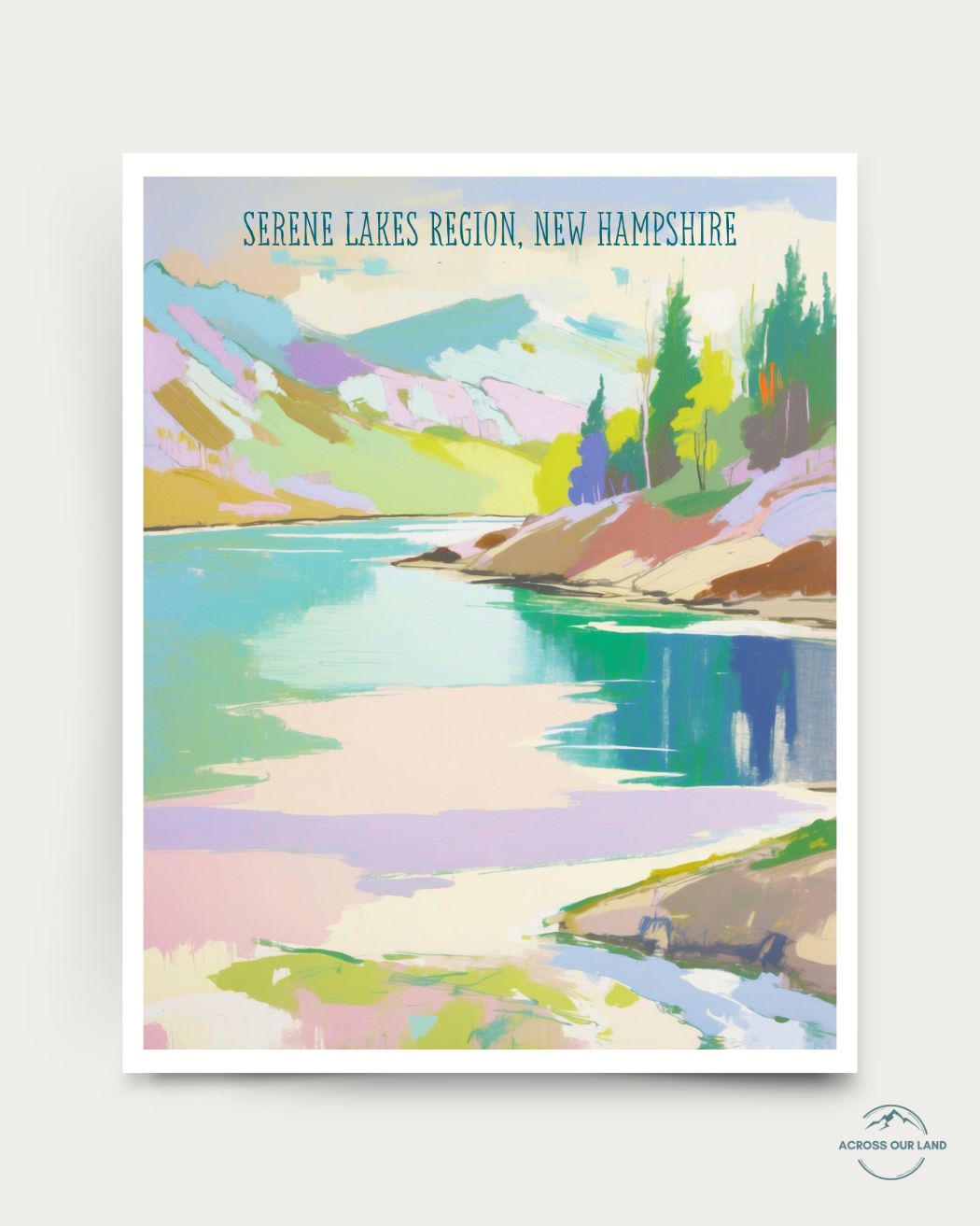 Serene Lakes Region, New Hampshire