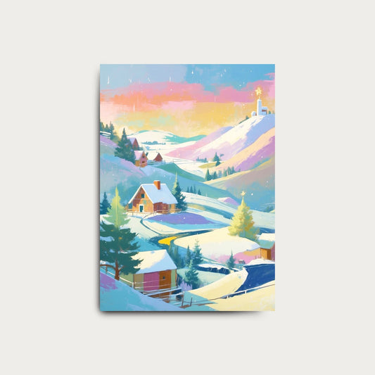 A Snowy Day -Christmas Card