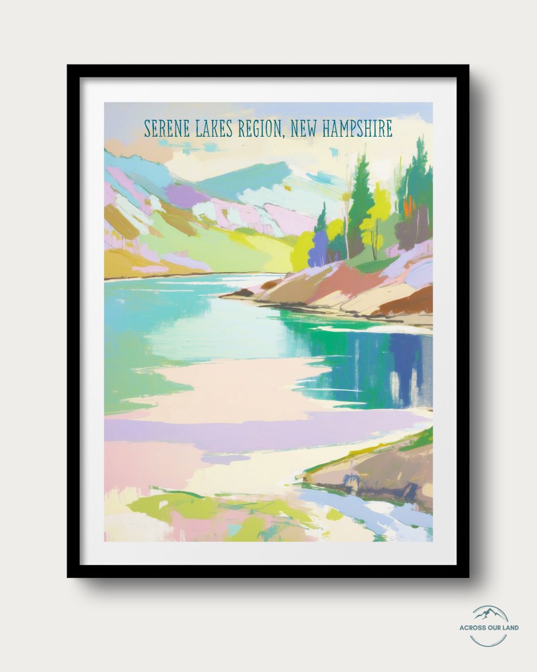 Serene Lakes Region, New Hampshire