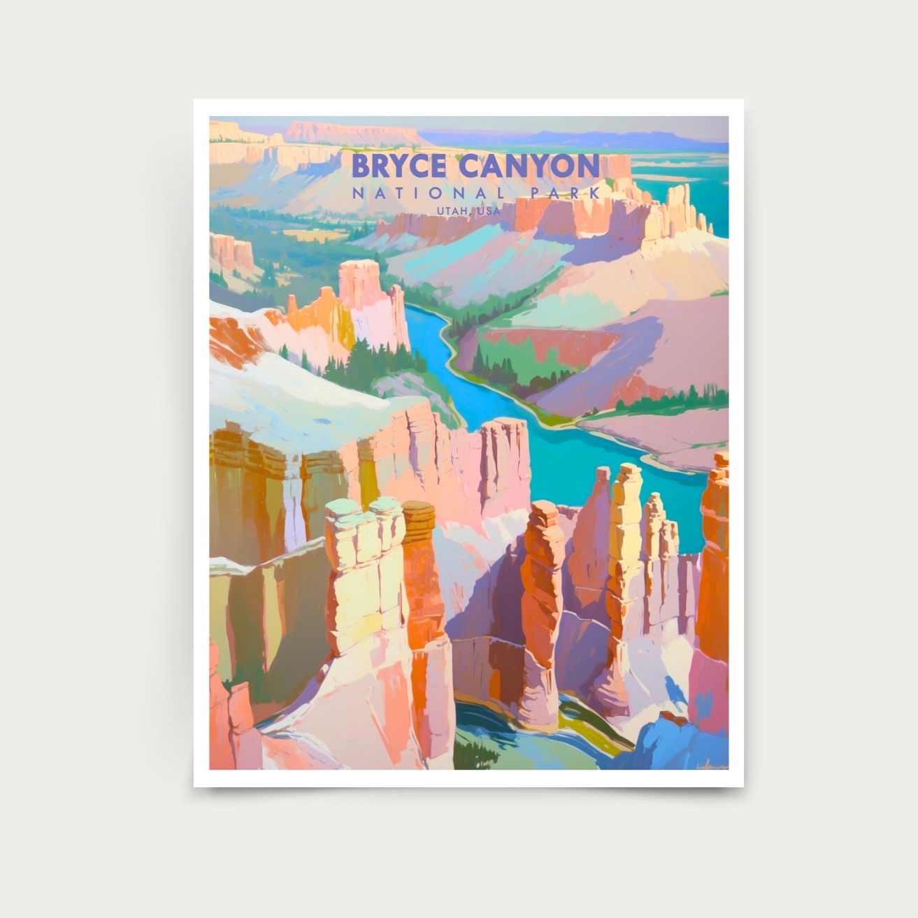 Bryce Canyon National Park- Utah Print