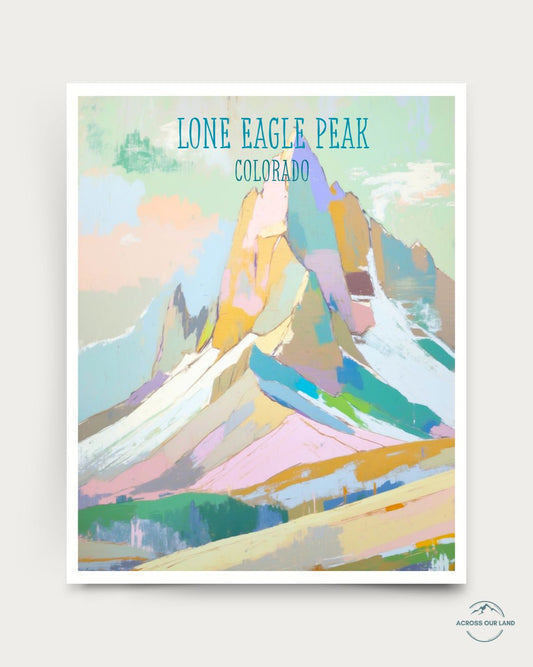 Lone Eagle Peak , Colorado