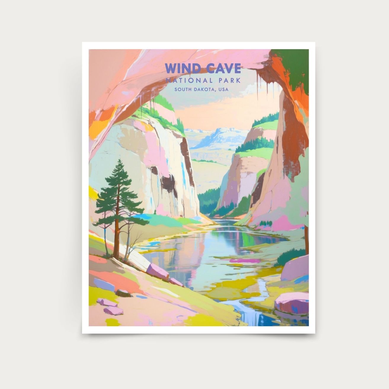 Wind Cave National Park- South Dakota Print