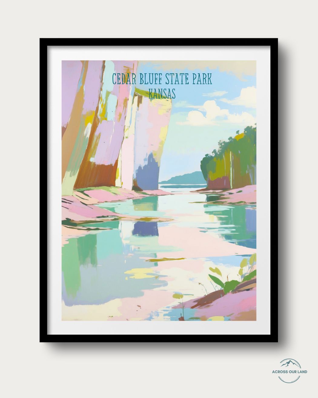 Cedar Bluff State Park, Kansas