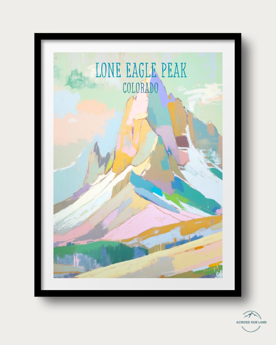 Lone Eagle Peak , Colorado