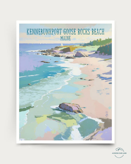 Kennebunkport Goose Rocks Beach, Maine