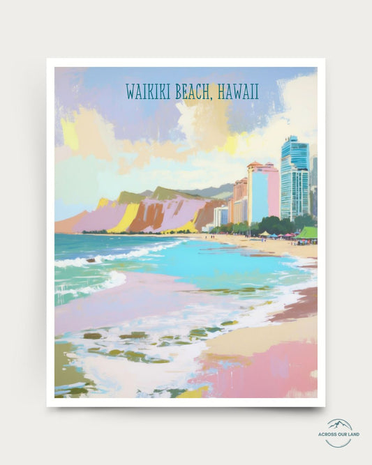 Waikiki Beach, Hawaii