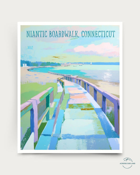 Niantic Boardwalk, Connecticut