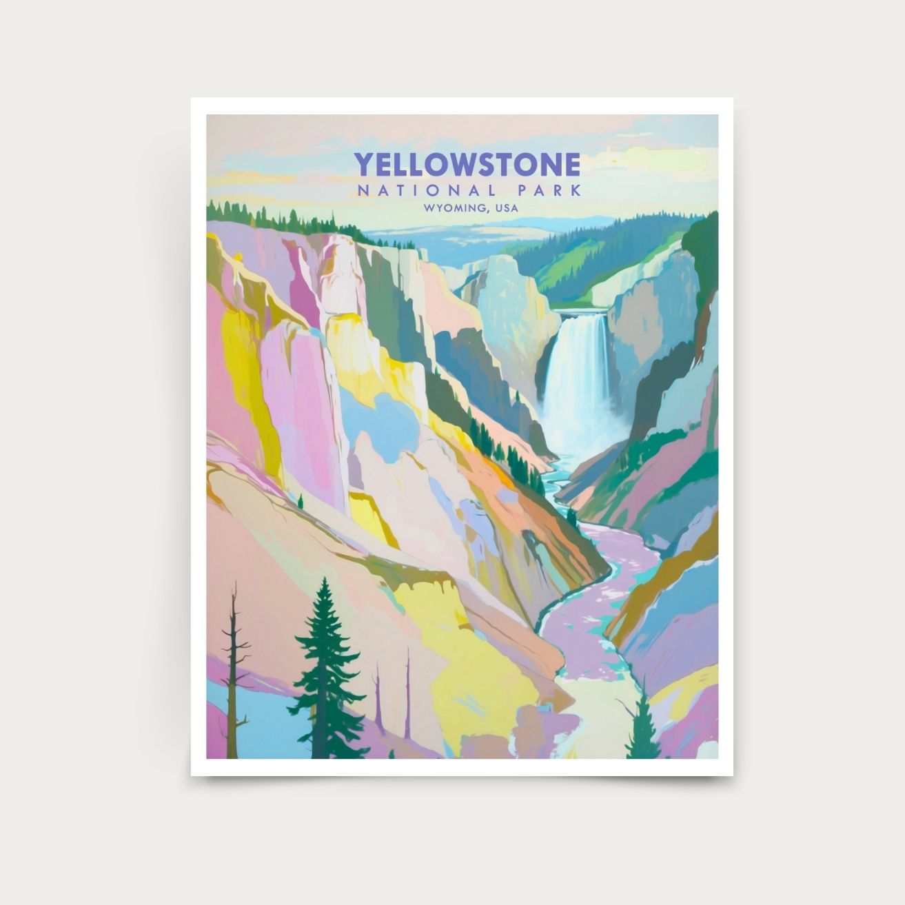 Yellowstone National Park (Wyoming) Print