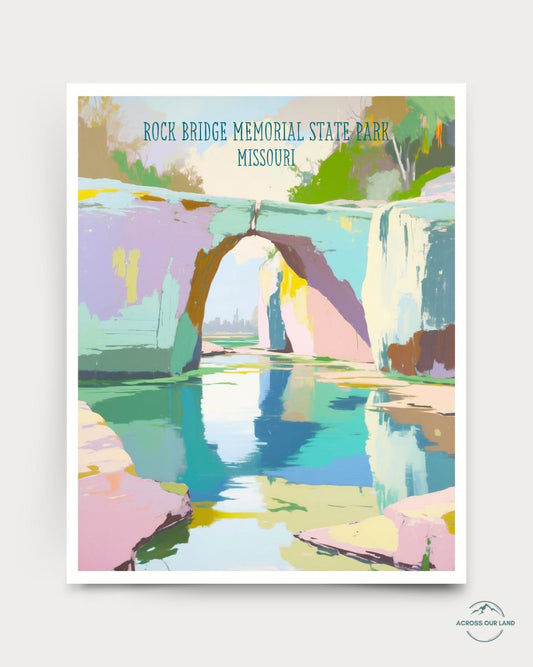 Rock Bridge Memorial State Park, Missouri