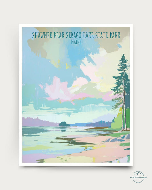 Shawnee Peak Sebago Lake State Park, Maine