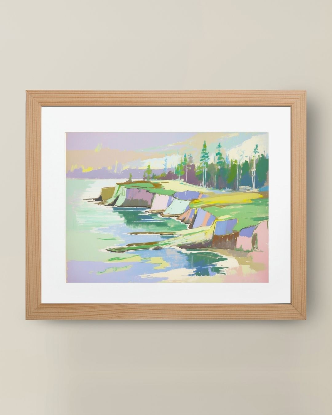 US National Park Landscape Art Print