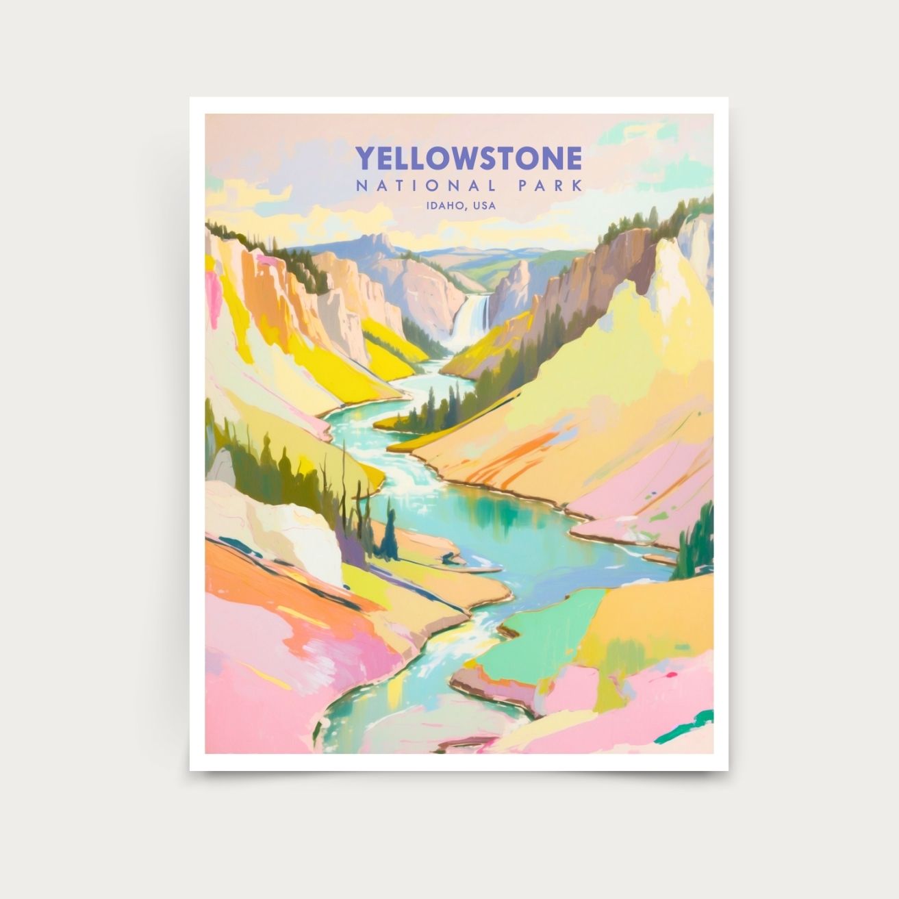 Yellowstone National Park (Idaho) Print