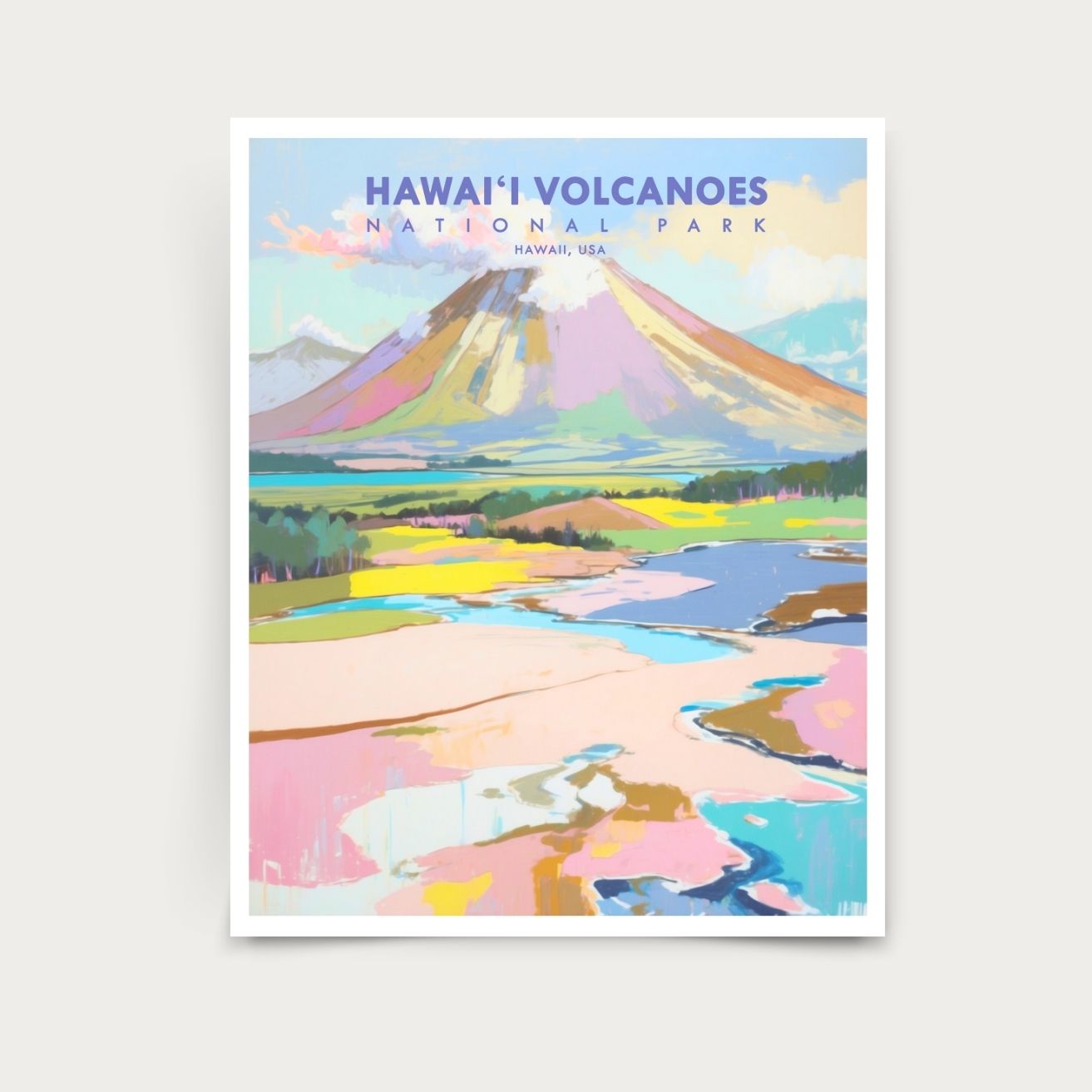 Hawaiʻi Volcanoes National Park Print