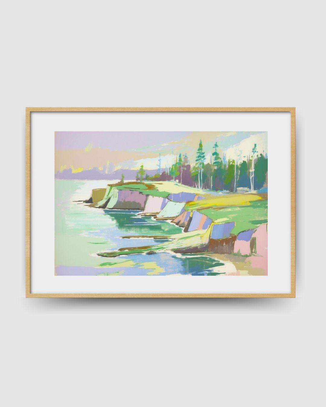 US National Park Landscape Art Print