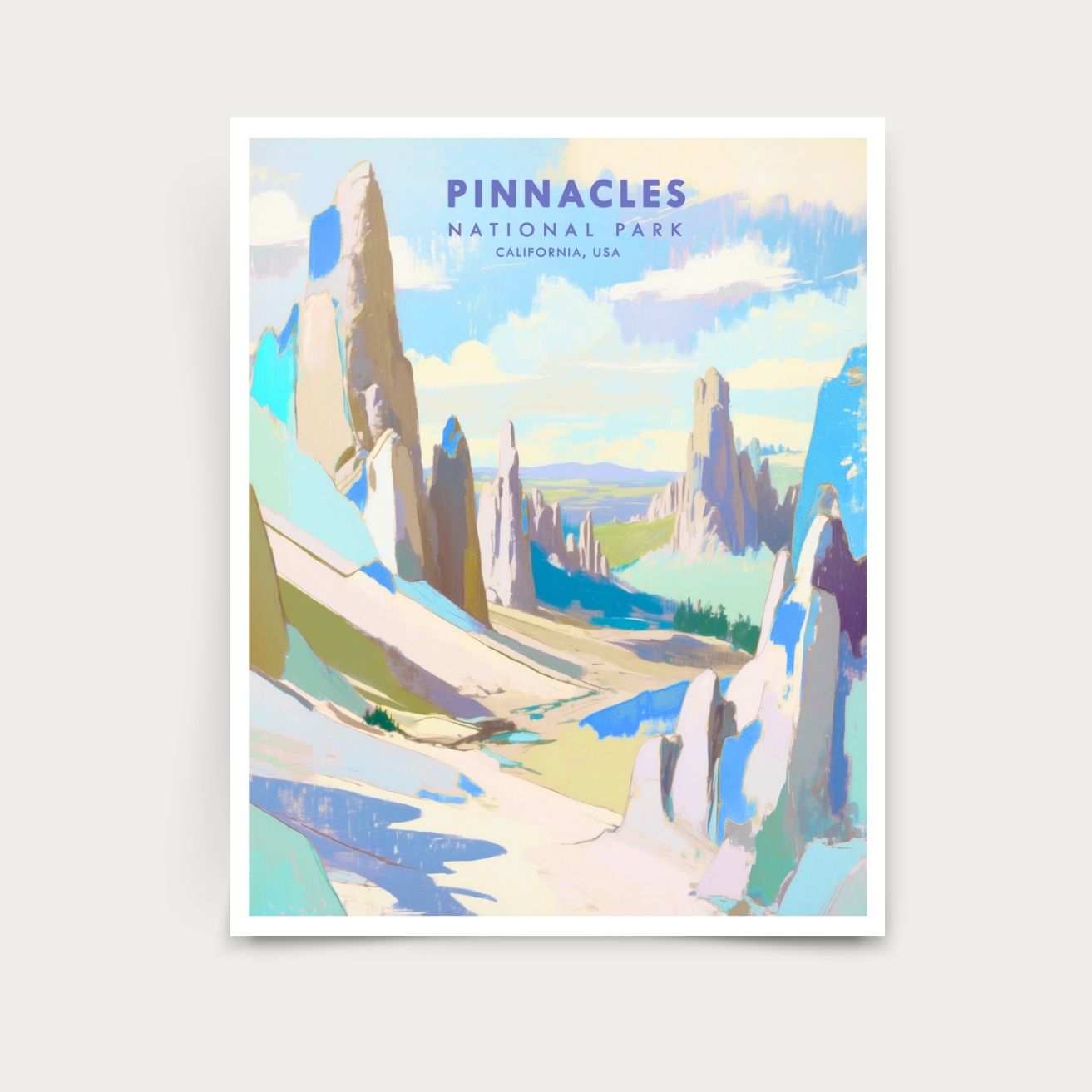 Pinnacles National Park- California Print