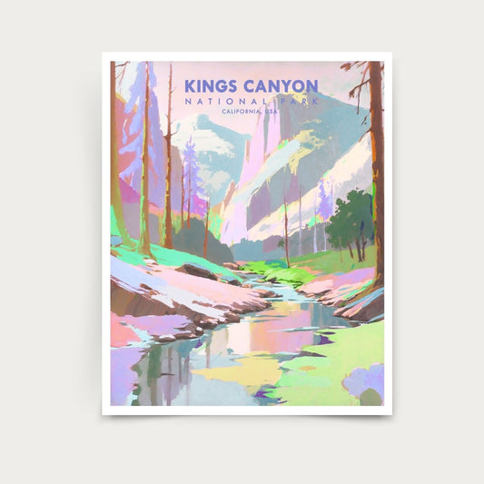 Kings Canyon National Park- California Print