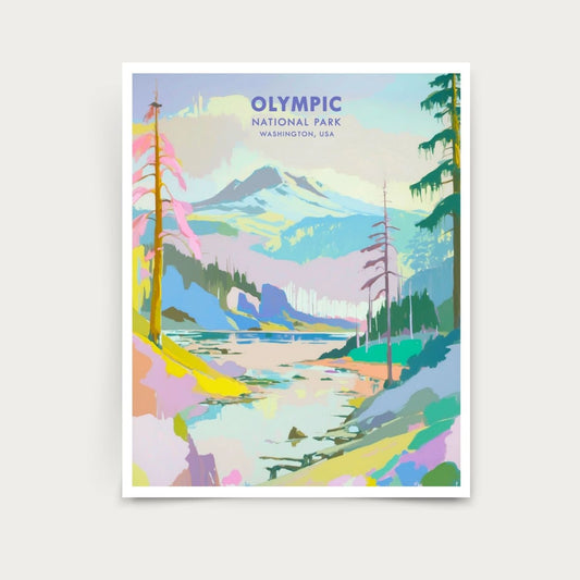 Olympic National Park- Washington State Print