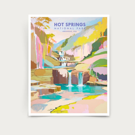 Hot Springs National Park- Arkansas Print